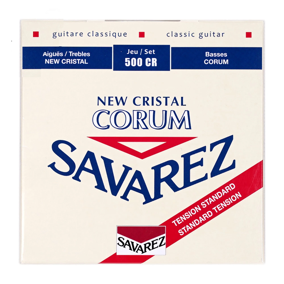 سیم گیتار ساوارز مدل 500CR | صدای شفاف و متعادل برای گیتار کلاسیک