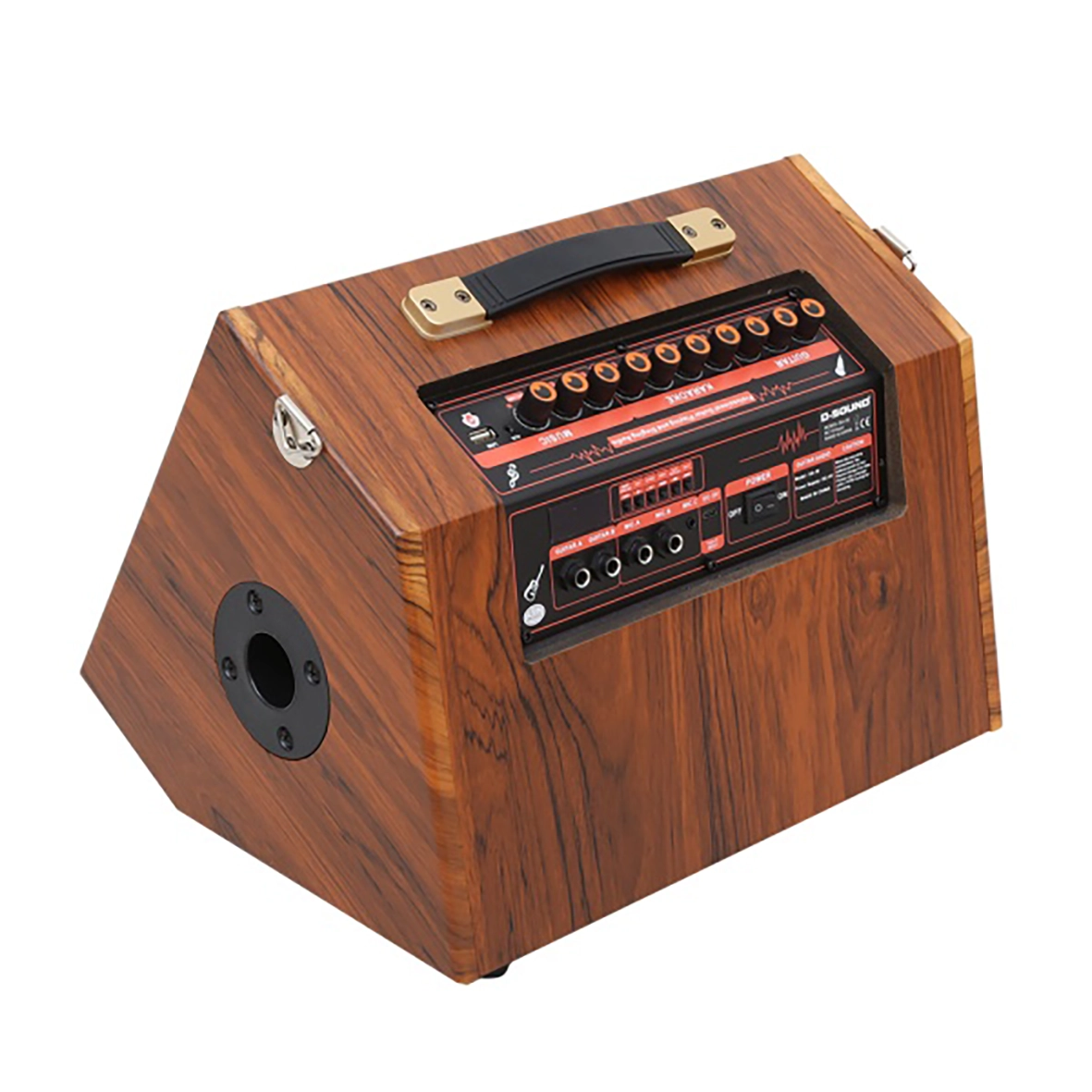 بدنه چوبی امپلی‌فایر D Sound GA20 – مناسب برای گیتار آکوستیک