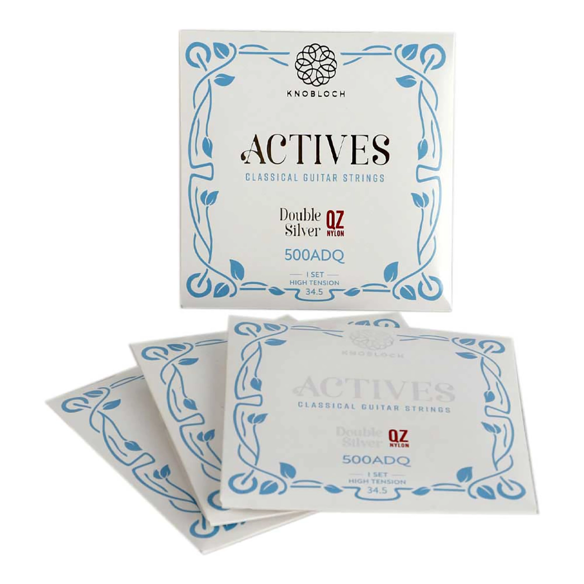 «ست کامل سیم گیتار نبلوخ 500ADQ اکتیوز – بسته‌بندی اصلی و پک‌های داخلی با تنشن بالا»
