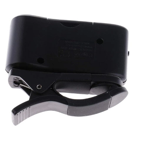 نمای پشتی تیونر گیره‌ای گیتار Cherub WST-550G با گیره لاستیکی
