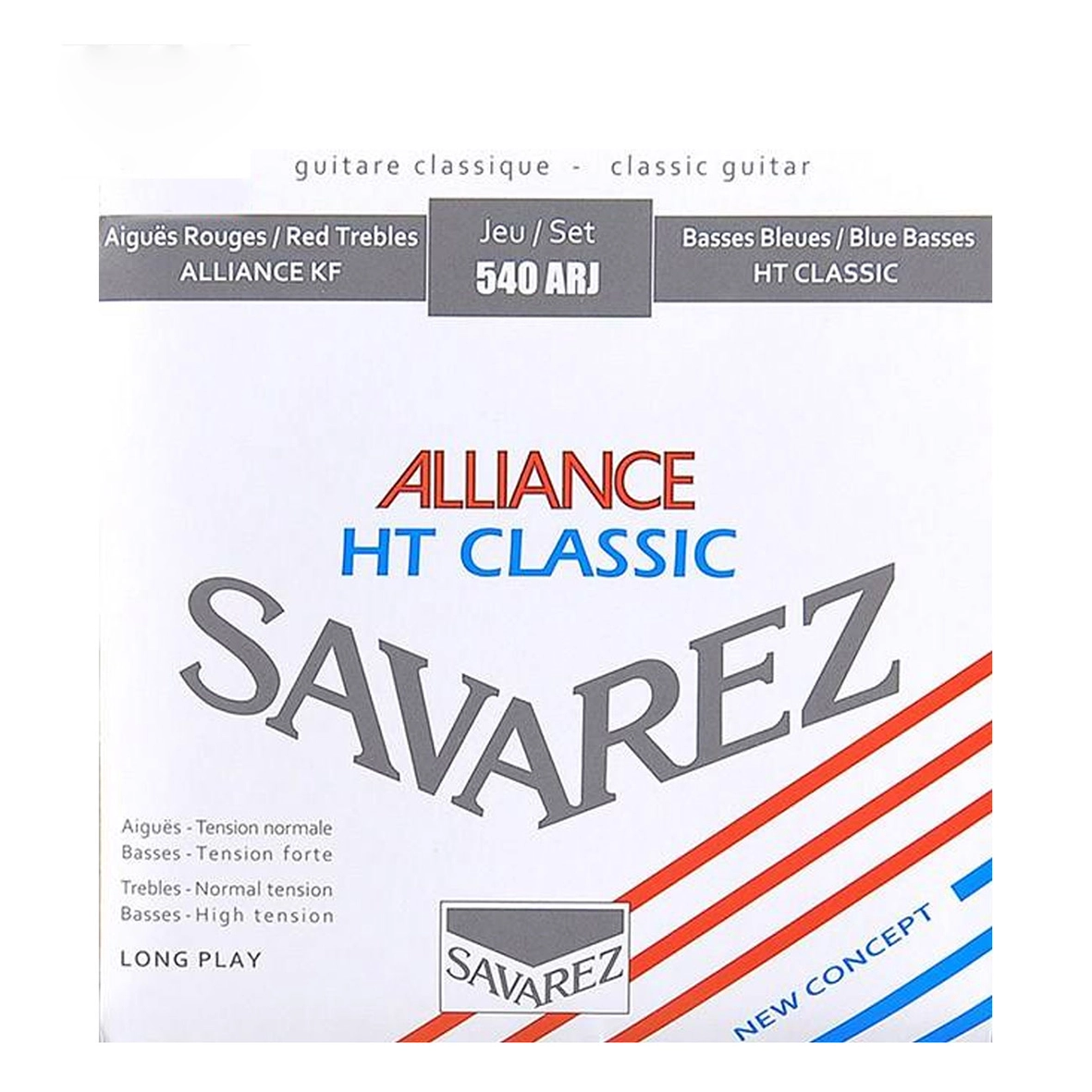  سیم گیتار کلاسیک ساوارز Savarez 540ARJ | صدای پرقدرت و شفاف با تنشن بالا