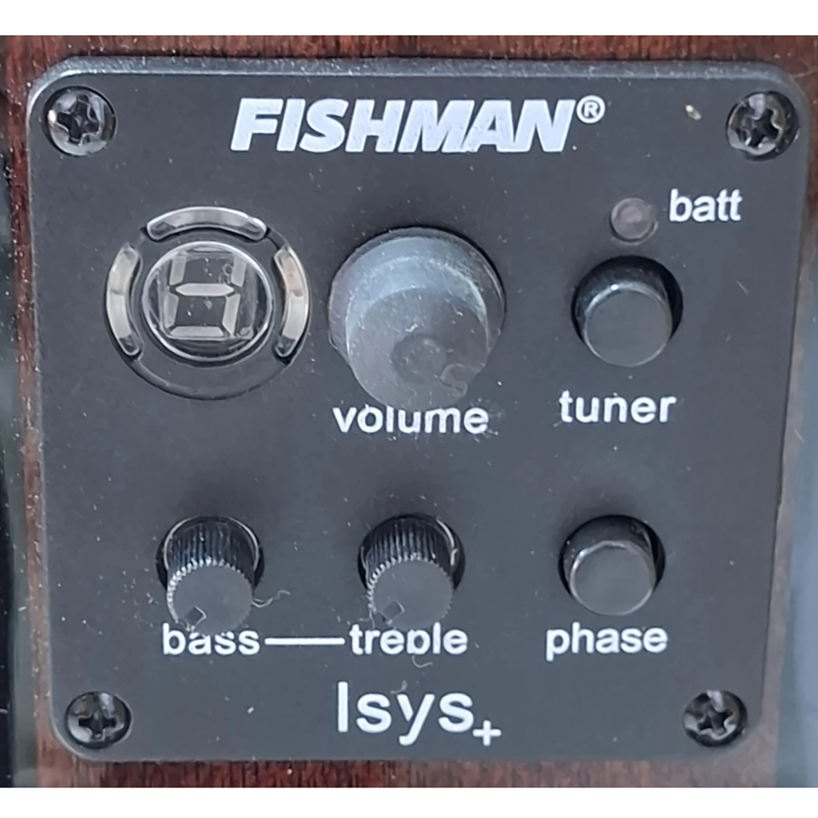 پیکاپ فیشمن مدل Isys+ روی گیتار ادموندو CL600