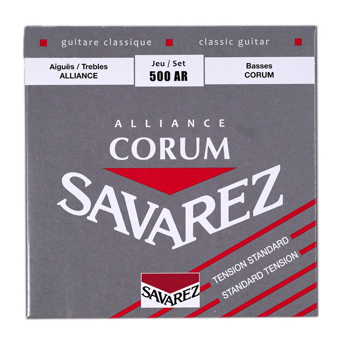  سیم گیتار کلاسیک ساوارز Savarez 500AR | صدای درخشان و متعادل با تنش نرمال