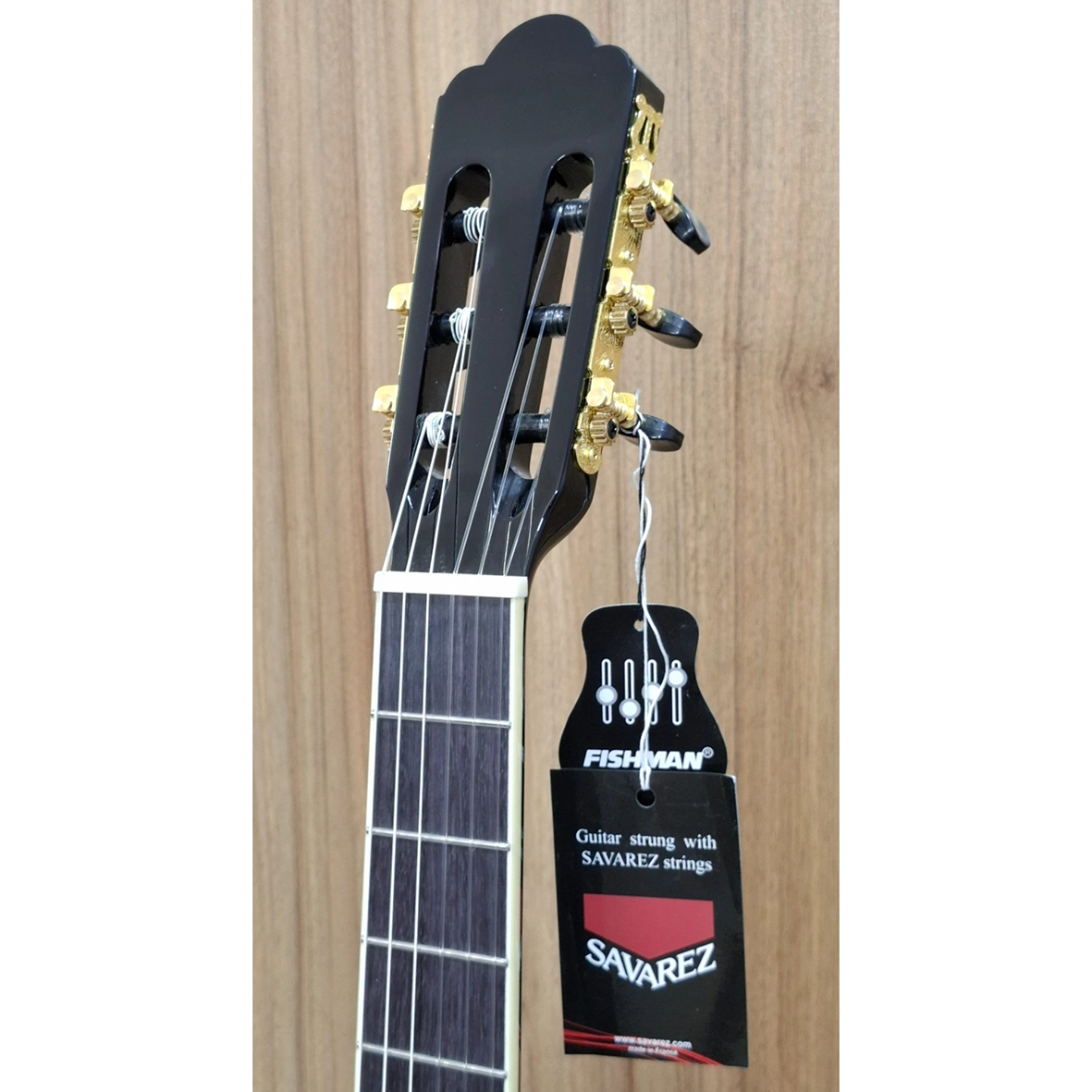 نمای سردسته و ماشین هد گیتار کاتوی پیکاپدار تین بادی ادموندو مدل CL600 رنگ مشکی با دسته ابنوس