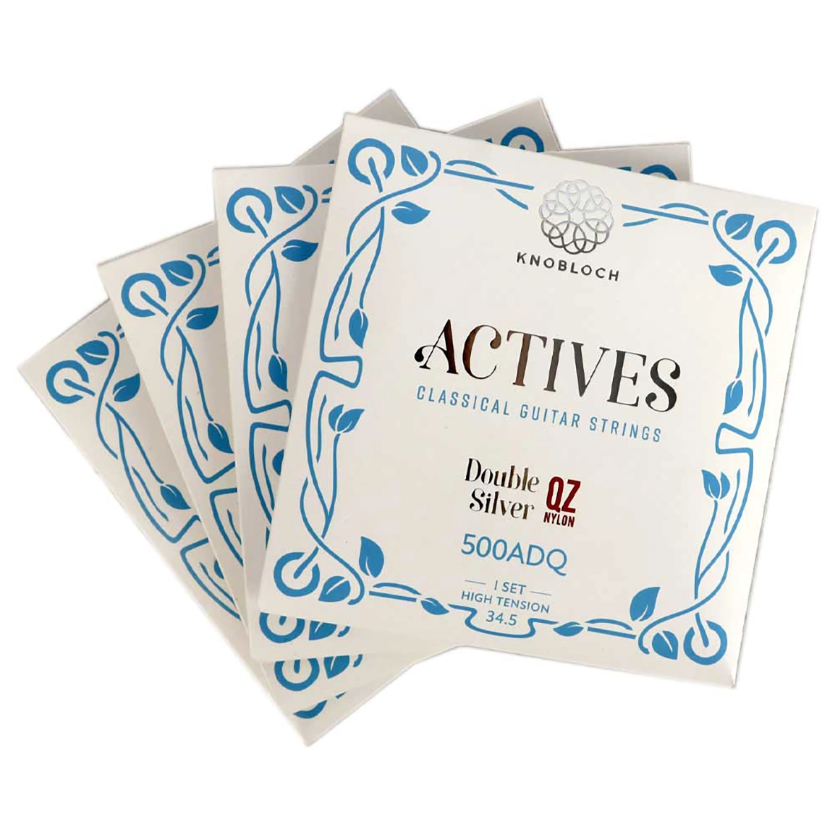 «ست کامل سیم گیتار نبلوخ 500ADQ اکتیوز – بسته‌بندی اصلی و پک‌های داخلی با تنشن بالا»
