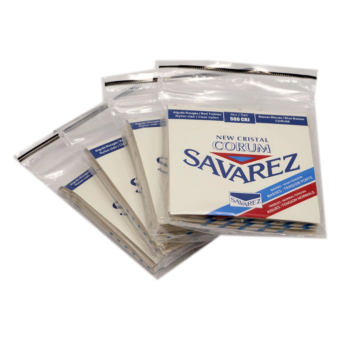 بسته‌بندی سیم گیتار ساوارز مدل 500CRJ سری Corum New Cristal ساخت فرانسه