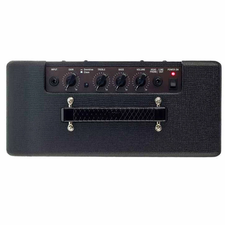 پنل کنترل بالایی امپ گیتار vov patifenter 10 – کلیدها و تنظیمات ولوم، گین و EQ