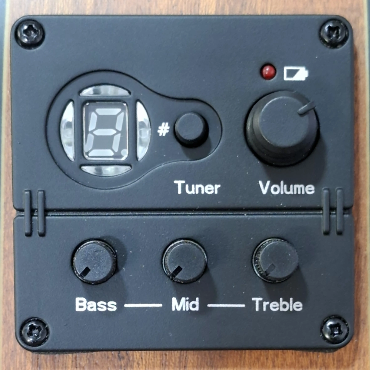 نمای پیکاپ گیتار کلاسیک Valler VGX300 با بدنه تین بادی، صفحه اسپروس و کات‌وی